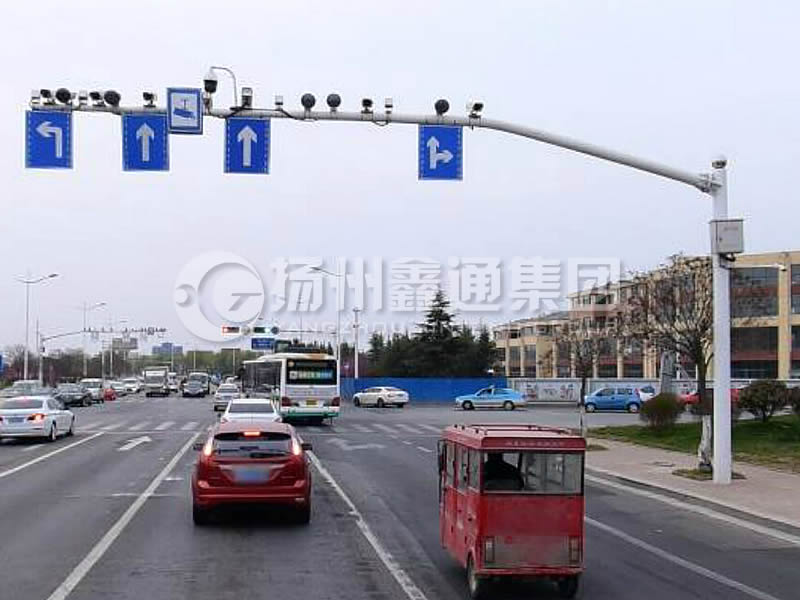 DJG-011，電子警察桿，闖紅燈抓拍桿