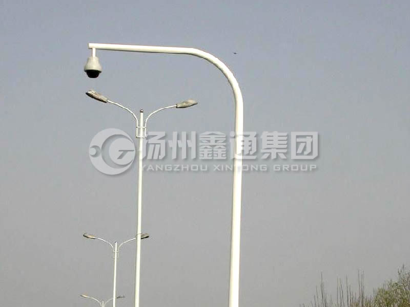 DJG-014，電子警察桿，彎臂球機桿